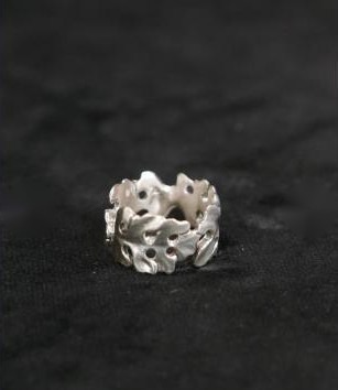 Cineraria, anello in argento 925